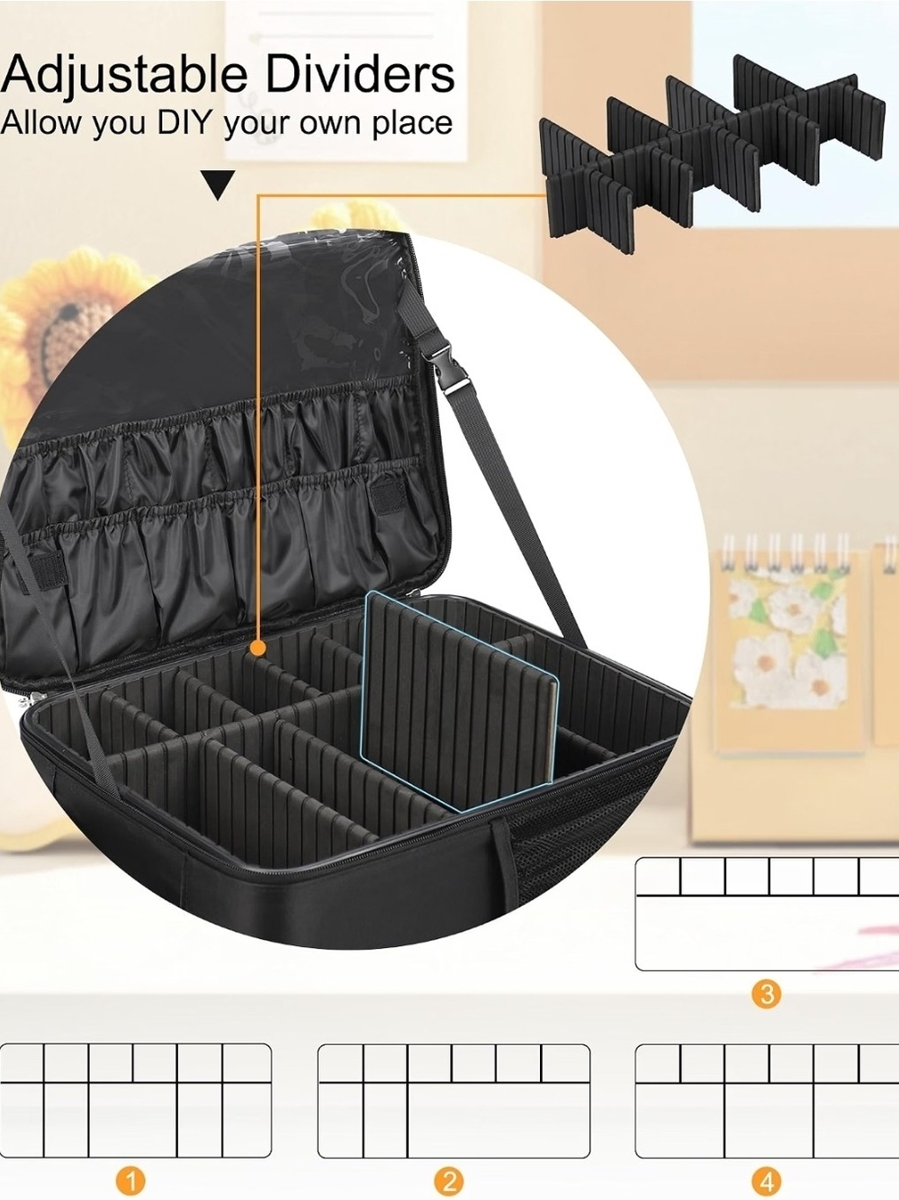 Relavel Womans Makeup Backpack. NWOT. - Picture 11 of 13